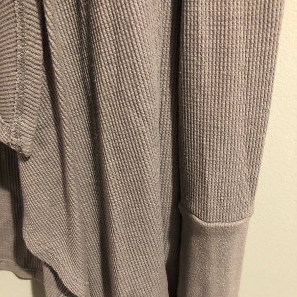 Waffle Charlotte Russe Open Cardigan - Picture 3 of 3